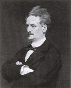 Edouard Manet Portrait of Henri Rochefort painting